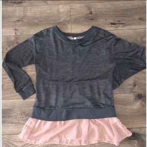 Grey & Blush sweater. Size: Medium Target Brand